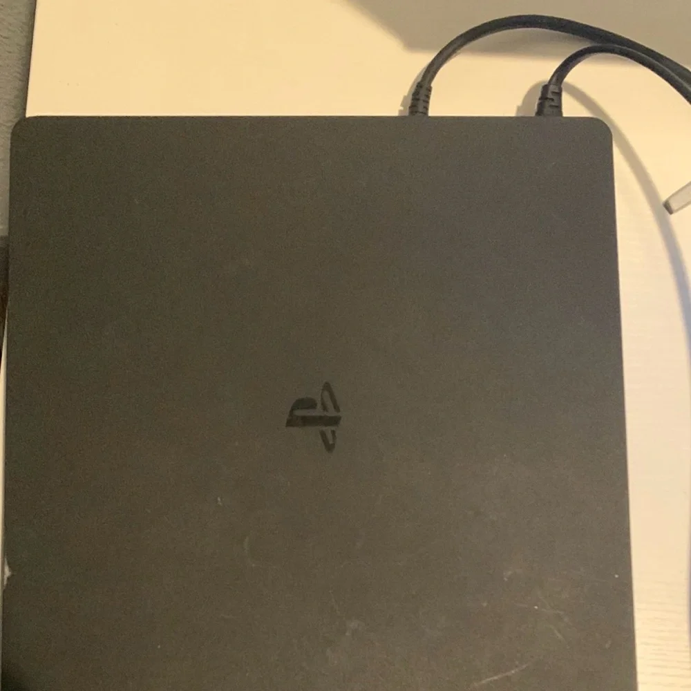 Sony PlayStation Console - Sleek Black Design